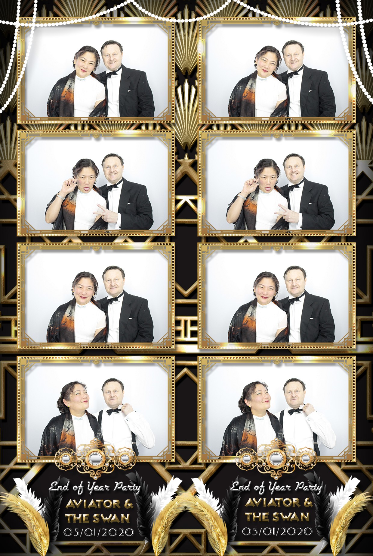 End of Year Party – Aviator  | View more photos from the event at gallery.myphotoboothexperience.co.uk/u/MyPhotoBoothExperienceLtd/End-of-Year-Party-–-Aviator